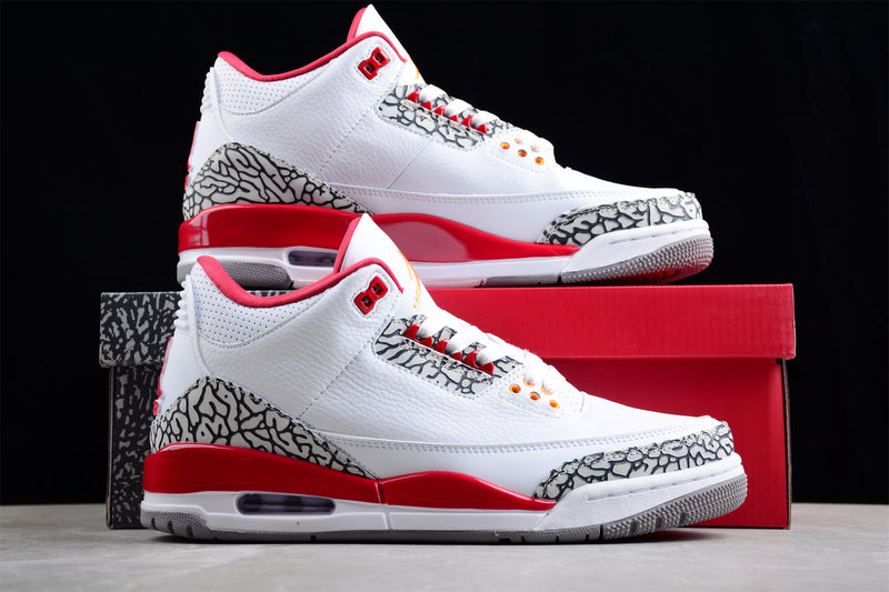 Nike  Air Jordan 3 Retro "Fire Red"