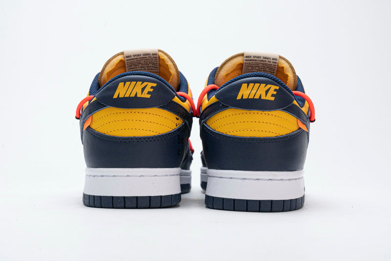 Nike Dunk Low Off-White University Gold Midnight Navy