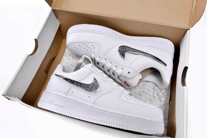 Nike Air Force 1 Low White Metallic Silver