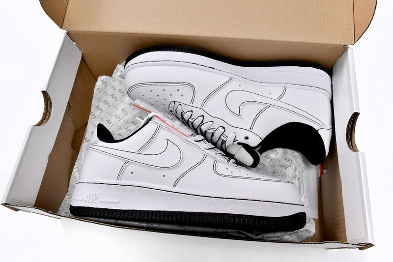 Nike Air Force 1 Low Contrast Stitch White Black