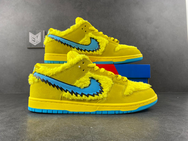 Nike SB Dunk Low Grateful Dead Bears Opti Yellow