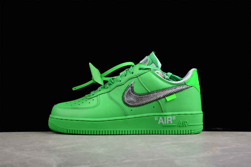 Off-White X Air Force 1  'Light Green Spark'