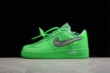 Off-White X Air Force 1  'Light Green Spark'