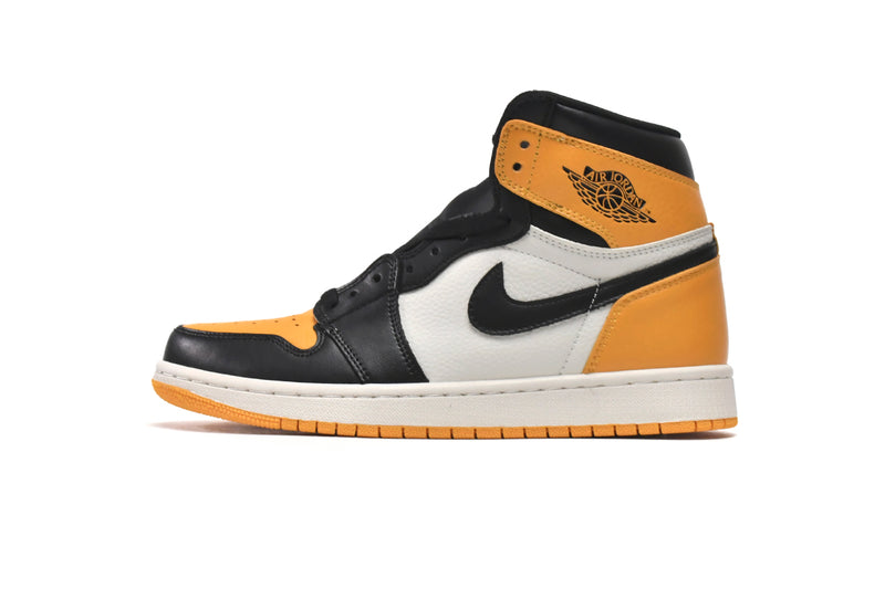 Nike  Air Jordan 1 Retro High OG Yellow Toe Taxi