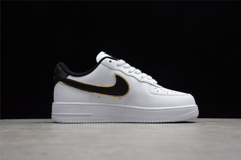 Nike Air Force 1 '07 LV8 'Metallic Swoosh Pack - White Metallic Gold'