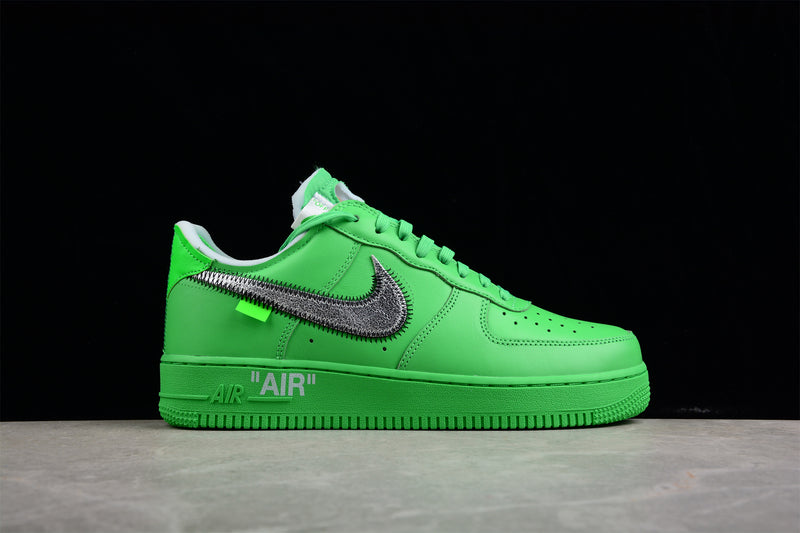 Off-White X Air Force 1  'Light Green Spark'