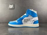 Nike Jordan 1 Retro High Off-White University Blue