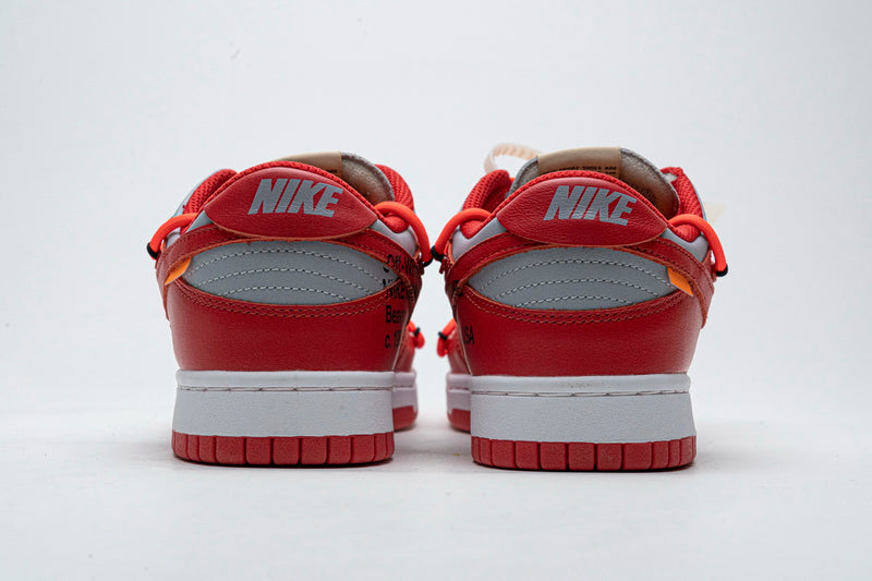 Nike Dunk Low Off-White University Red