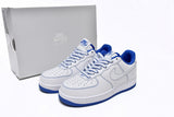 Nike Air Force 1 Low Contrast Stitch White Game Royal