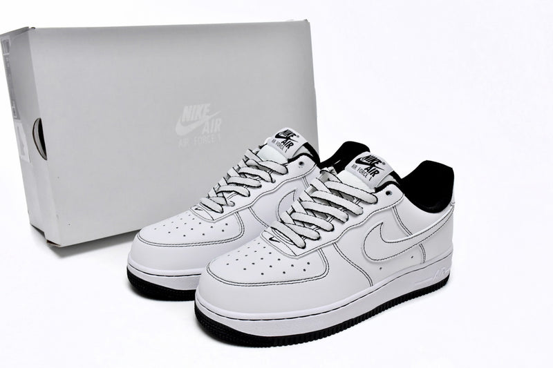 Nike Air Force 1 Low Contrast Stitch White Black