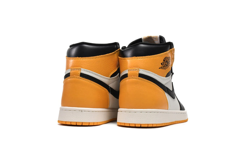 Nike  Air Jordan 1 Retro High OG Yellow Toe Taxi