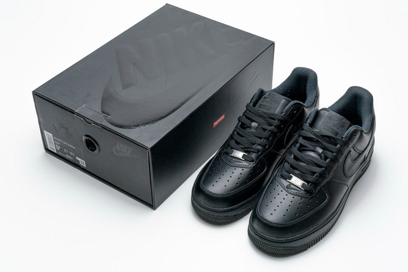 Supreme x Air Force 1 Low Black