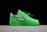 Off-White X Air Force 1  'Light Green Spark'