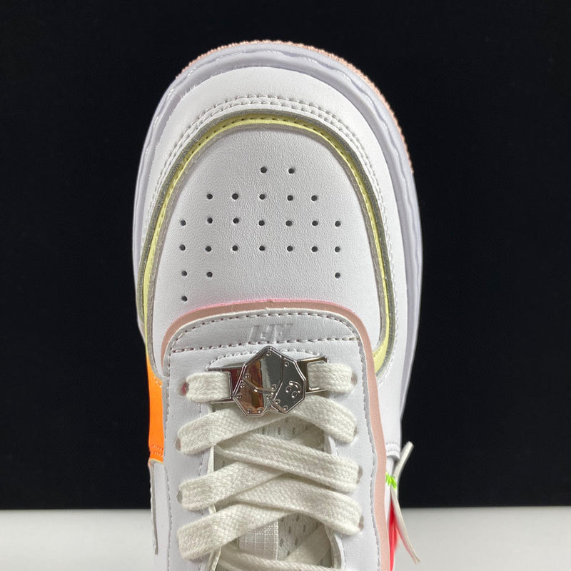 Nike Air Force 1 Low Shadow White Pink Orange