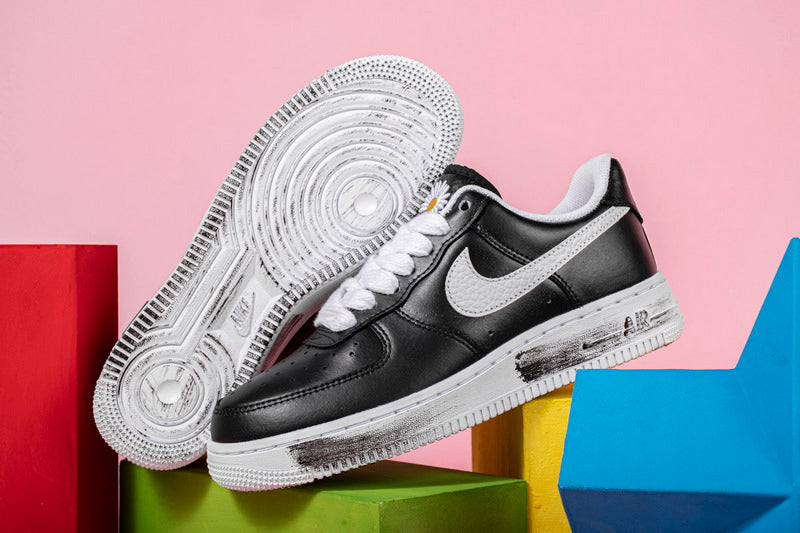 PEACEMINUSONE X Nike Air Force 1 Low Black White