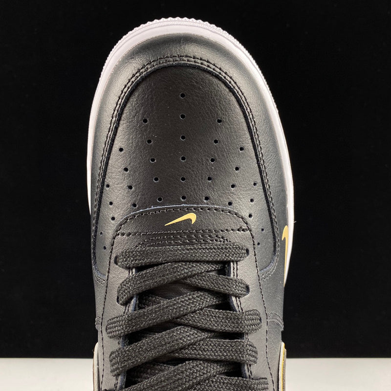 Nike Air Force 1 Low '07 Black Metalic Gold