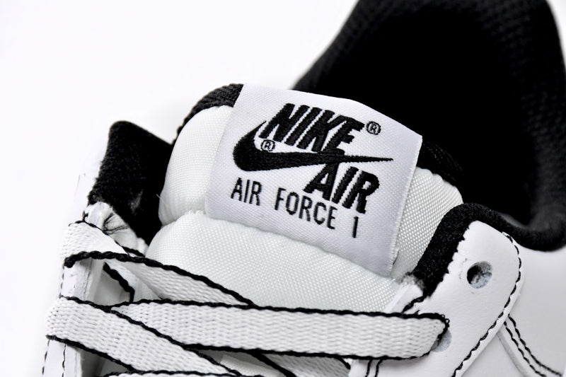 Nike Air Force 1 Low Contrast Stitch White Black