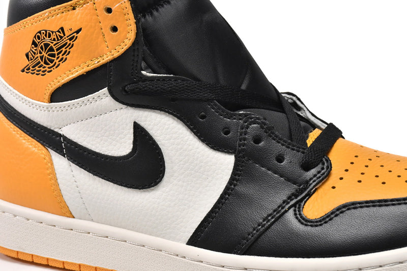 Nike  Air Jordan 1 Retro High OG Yellow Toe Taxi