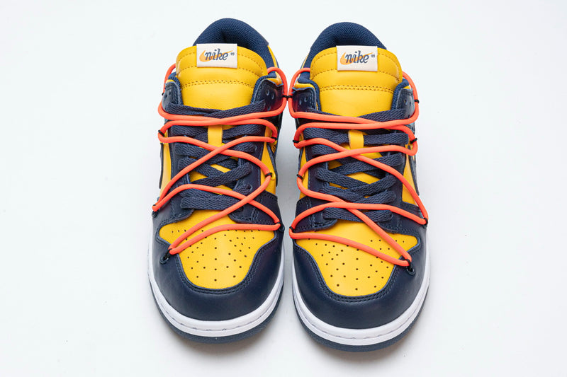 Nike Dunk Low Off-White University Gold Midnight Navy