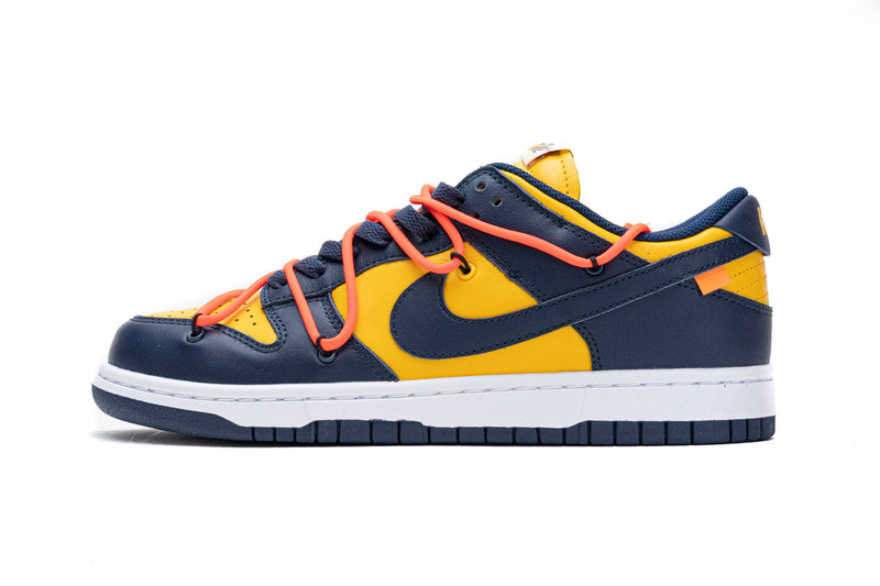 Nike Dunk Low Off-White University Gold Midnight Navy