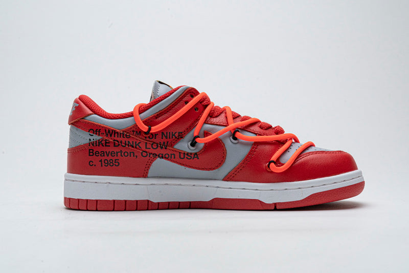 Nike Dunk Low Off-White University Red